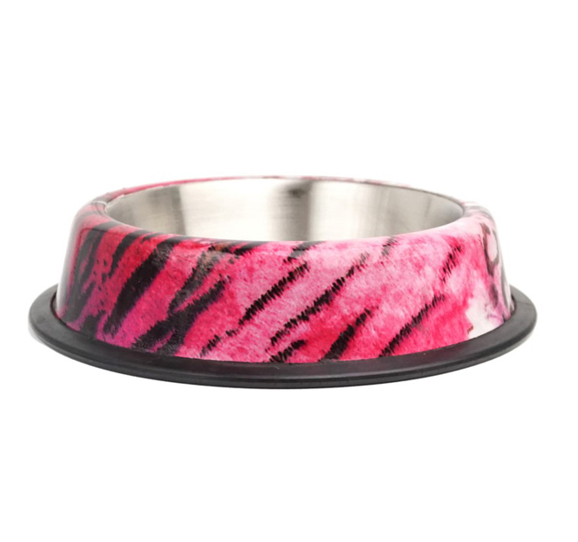 COMEDERO INOX N°5 A LUNARES Y FANTASIA Ø25CM