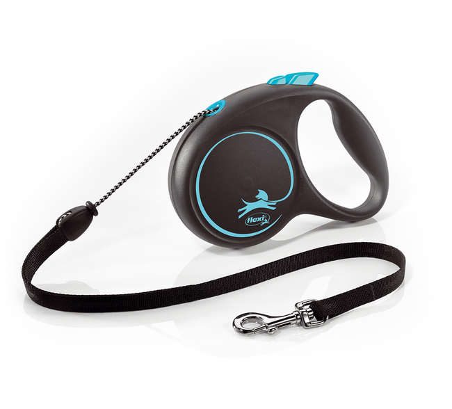 FLEXI BLACK DESIGN "M" 5M-20KG MAX- CORD AZUL
