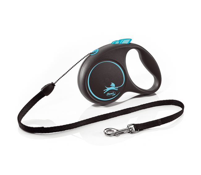FLEXI BLACK DESIGN "S" 5M-15KG MAX-CORD AZUL