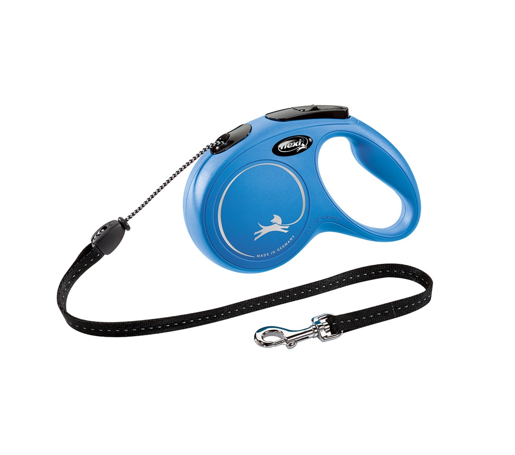 FLEXI CLASSIC "S" 5M 12KG MAX- CORD AZUL