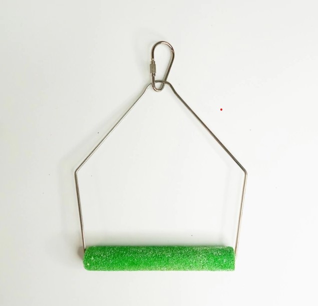 HAMACA MADERA C/ABRASIVO P/UÑAS 16X15CM