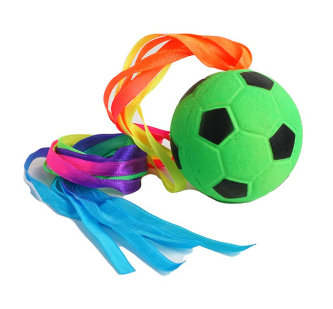 PELOTA COMÚN FUTBOL CON COLITA Ø63MM