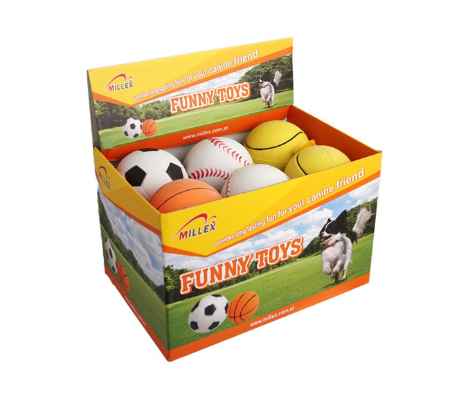 PELOTA JUMBO BOX SURT.X12-90MM