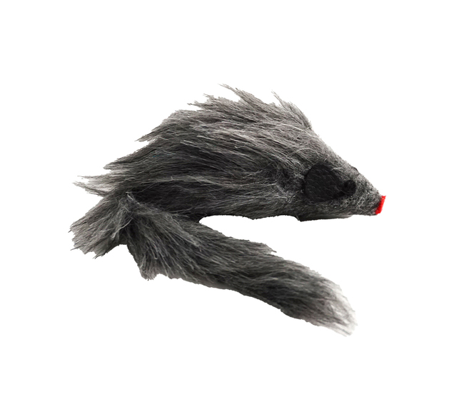 RATITA PIEL SINTETICA 20 CM(COLA+CUERPO)