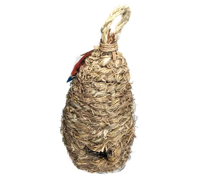 NIDO TEJIDO CERRADO HEBRAS VEGETALES 10X30CM