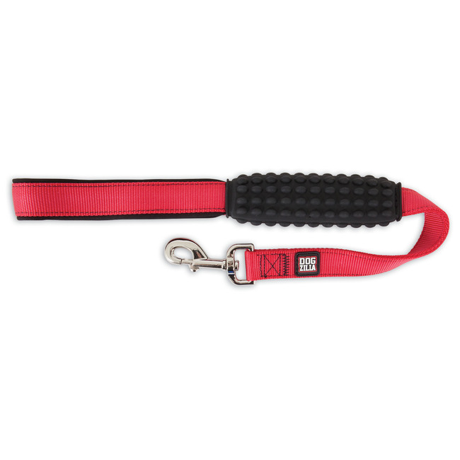DOGZILLA LEASH 1"X5FT RED