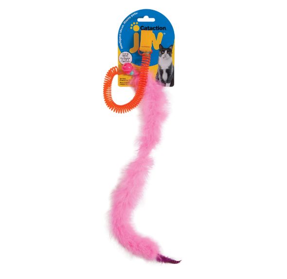 JW FEATHERLITE CATNP BOA SPRINGY