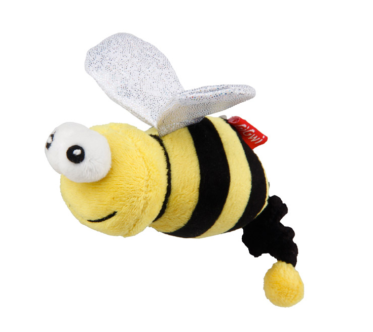 ABEJA CON CATNIP VIBRATING RUNNING GIGWI