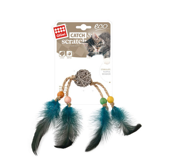 BOLA CATCH AND SCRATCH ECO LINE GIGWI I