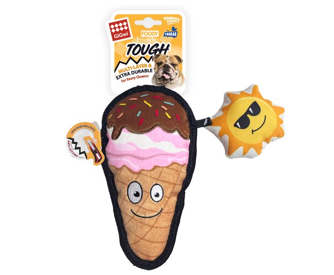 HELADO FOODY FRIENDZ TOUGHT GIGWI