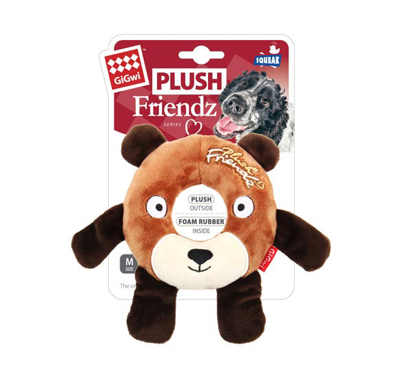 OSO ANILLO PLUSH FRIENDZ GIGWI