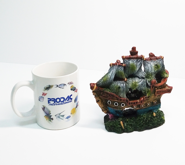 NAUFRAGIO GALEON PIRATA 15X6X14