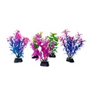 PLANTA PLASTICA COLOR SURTIDO x6 uni. 10CM