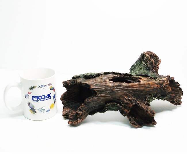 TRONCO RESINA HORIZONTAL LARGE Ø8CM H 30CM