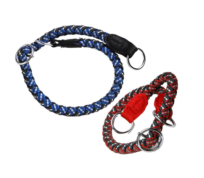 COLLAR CINTA C/GOMA TRENZ. REFL."SLIDER" 15