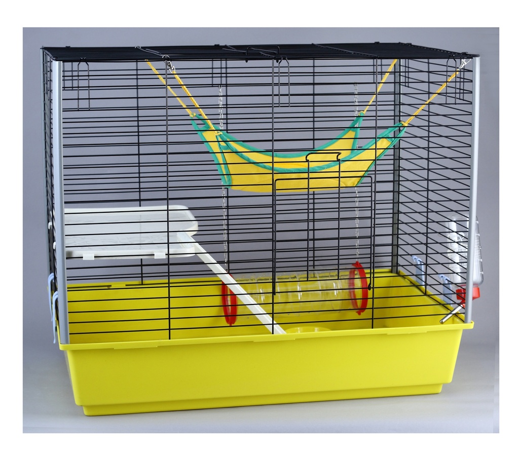 HAMSTERA RECTANG. CON HAMACA 80X48X68