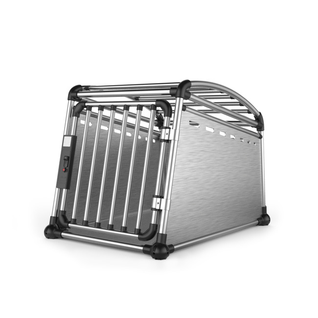 ALUMINUM TRAVEL CRATE M TRAVEL DOG AFP