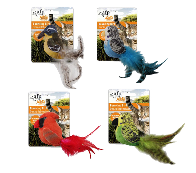 BOUNCING BIRD NATURAL INSTINCT 4 ASSORTED AFP