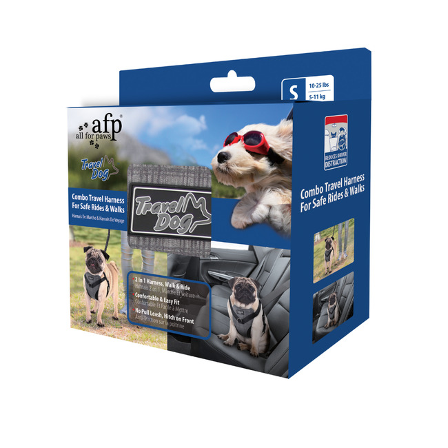 COMBO HARNESS S TRAVEL DOG AFP