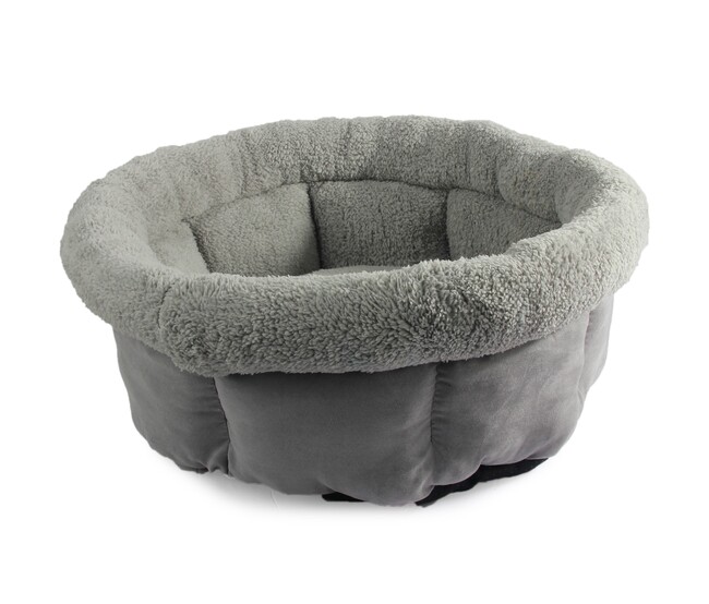 CUDDLE BED GREY M LAMBSWOOL AFP