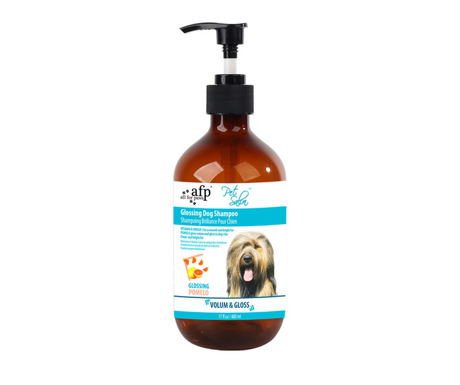 GLOSSING DOG SHAMPOO PET SALON AFP