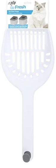 LONG HANDLE CAT LITTER SCOOP GO FRESH AFP