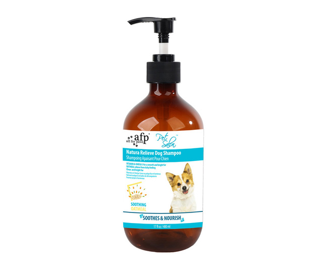 NATURAL RELIEVE DOG SHAMPOO PET SALON AFP