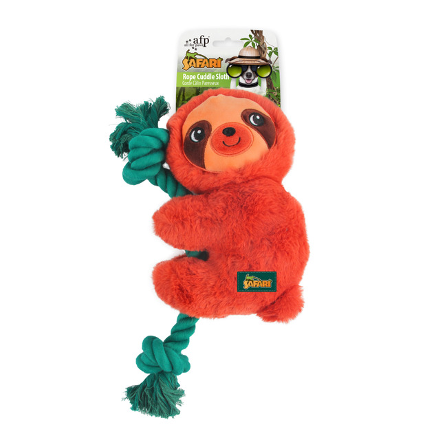 ROPE CUDDLE SLOTH SAFARI DOG AFP