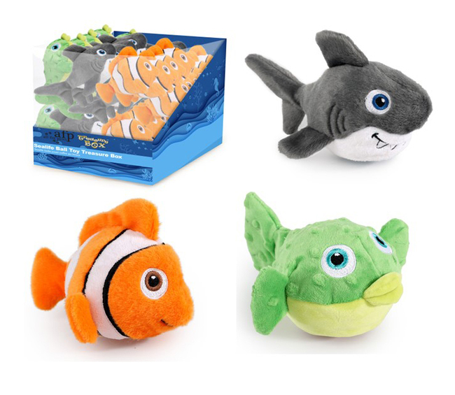 SEALIFE BALL TOY TREASURE BOX X30 AFP