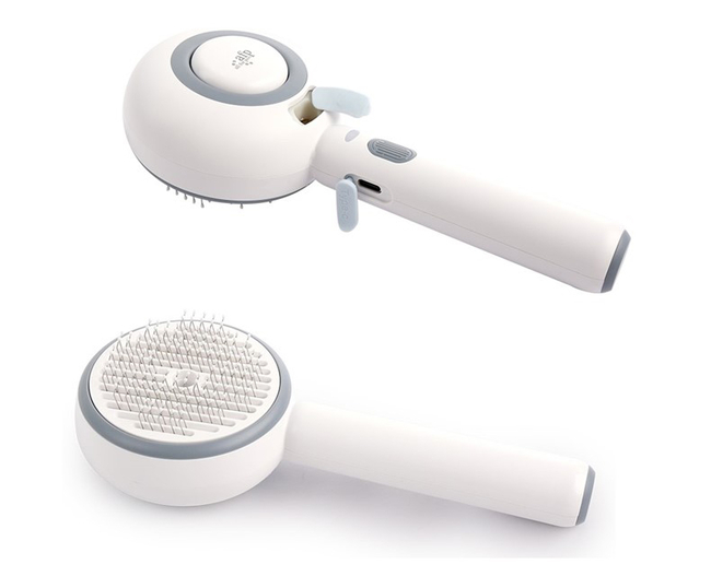 SPRAYING NEAT BRUSH PET SALON AFP