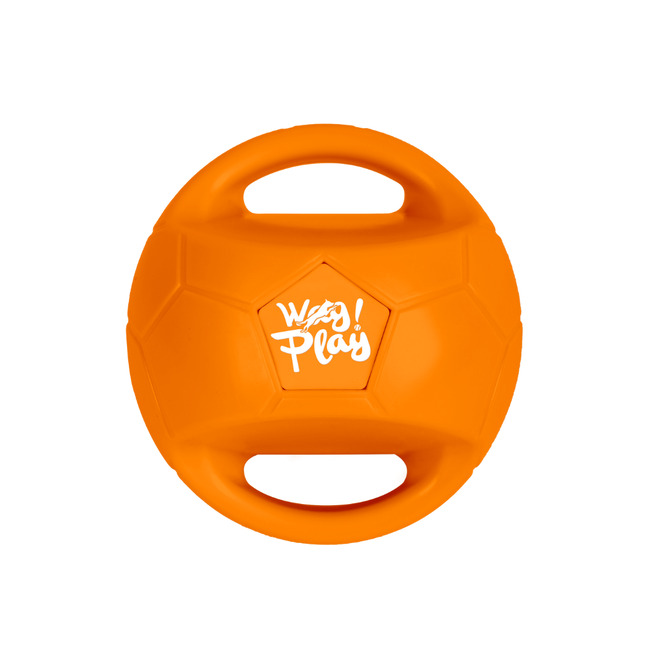 TUG BALL LARGE ORANGE WOG PLAY AFO