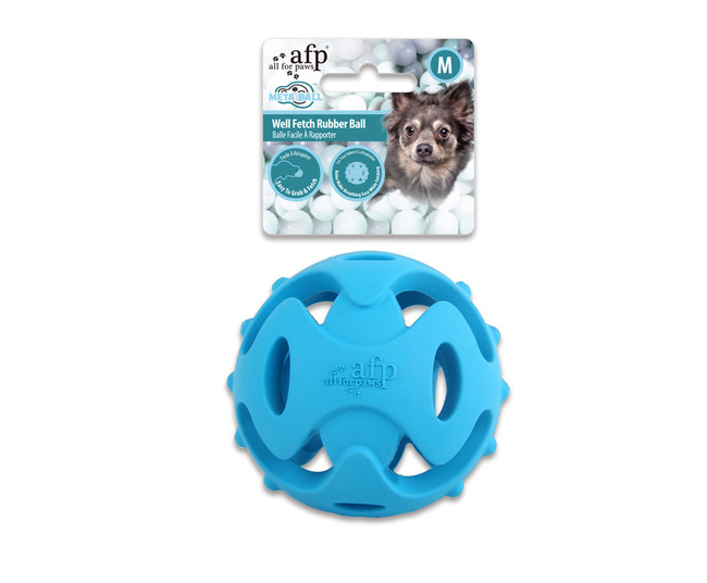 WELL FETCH RUBBER BALL M META BALL AFP