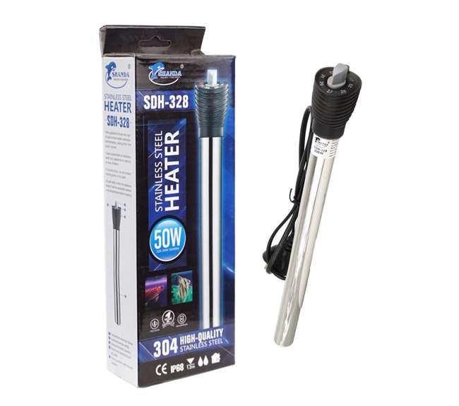 SHANDA CALEFACTOR ACERO INOX.50W 8-0