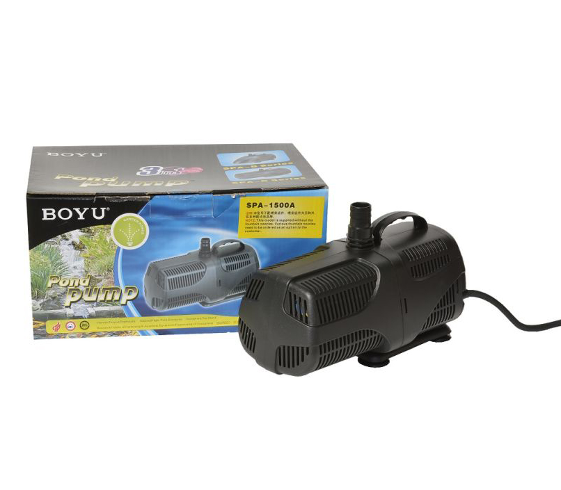 BOYU BOMBA SUM.EST-1500L/H-h=1;8m-CABLE 2m