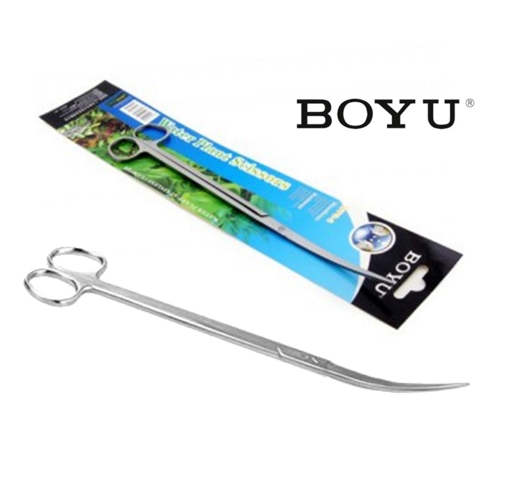 BOYU TIJERAS AC.INOX. CURVA PARA PLANTAS 25M