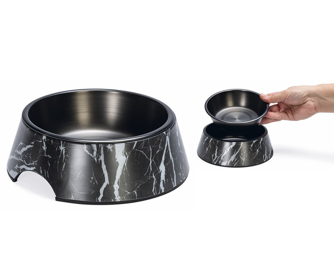BOWL HOND BLACK 350ML BEEZTEES