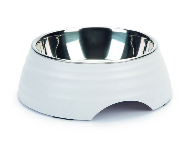 BOWL RIMPU WHITE 350ML BEEZTEES