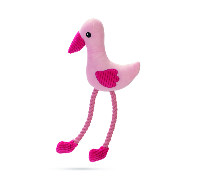 PLUSH TOY FLAMINGO FLAMI BEEZTEES