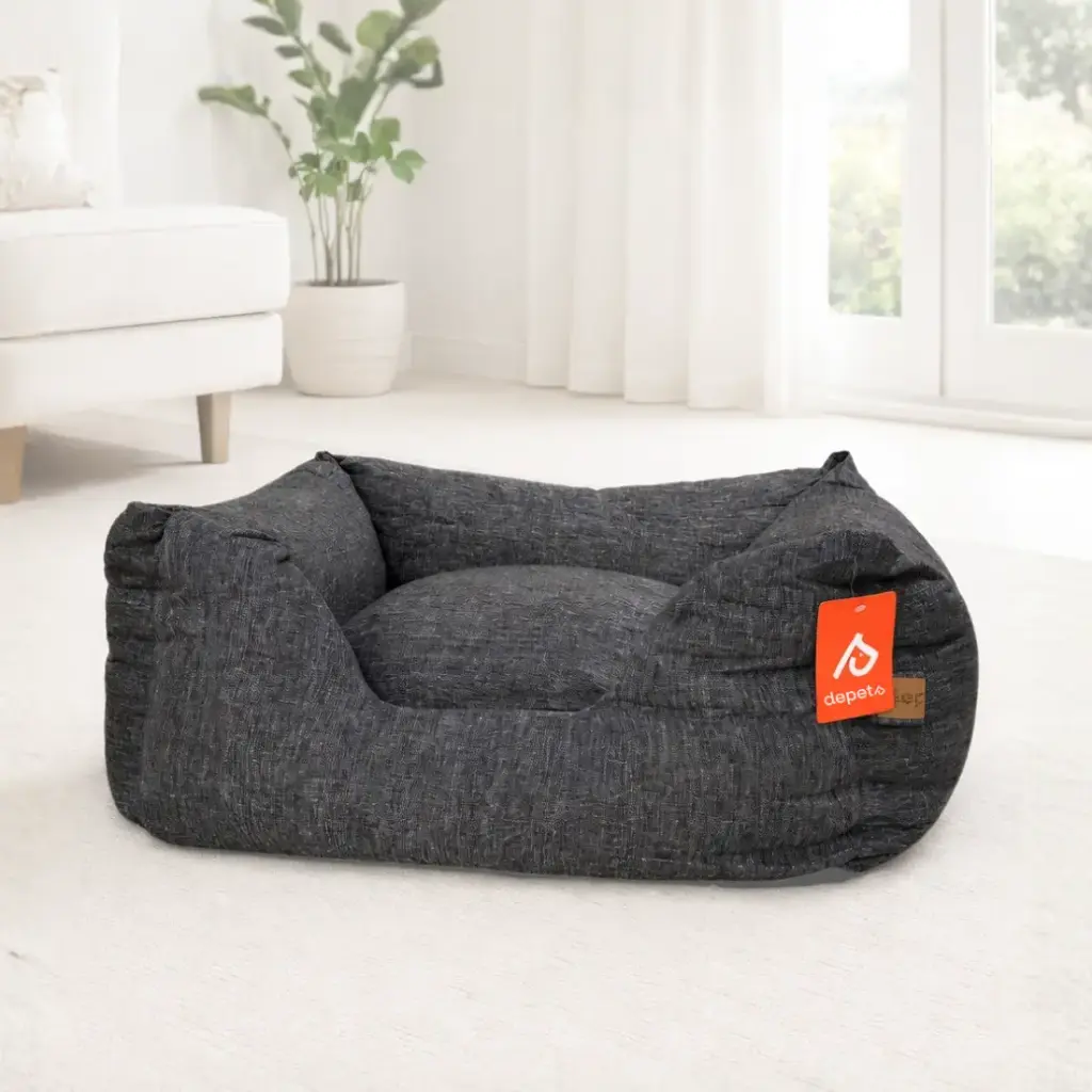 CAMA GRIS OSCURO 75x70x20CM - DEPETS