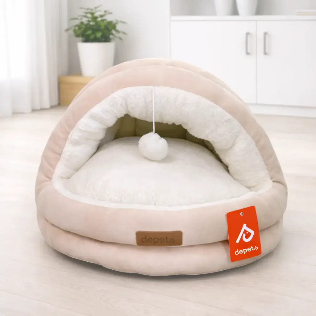 CUEVA BEIGE 57x51x48CM - DEPETS