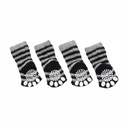 CALCETINES 4PZ/SET S NEGRO/GRIS FLAMINGO
