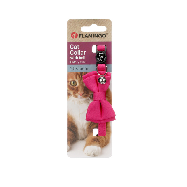 COLLAR CON LAZO LOMI FUCSIA FLAMINGO