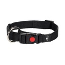 COLLAR ZIGGI NEGRO M 40-55cm 20mm FLAMINGO