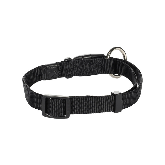 COLLAR ZIGGI NEGRO S 30-45cm 15mm FLAMINGO