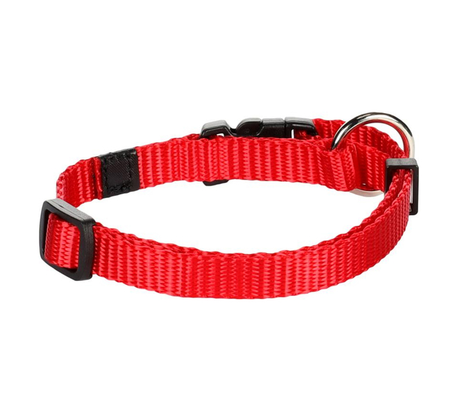 COLLAR ZIGGI RED M FLAMINGO