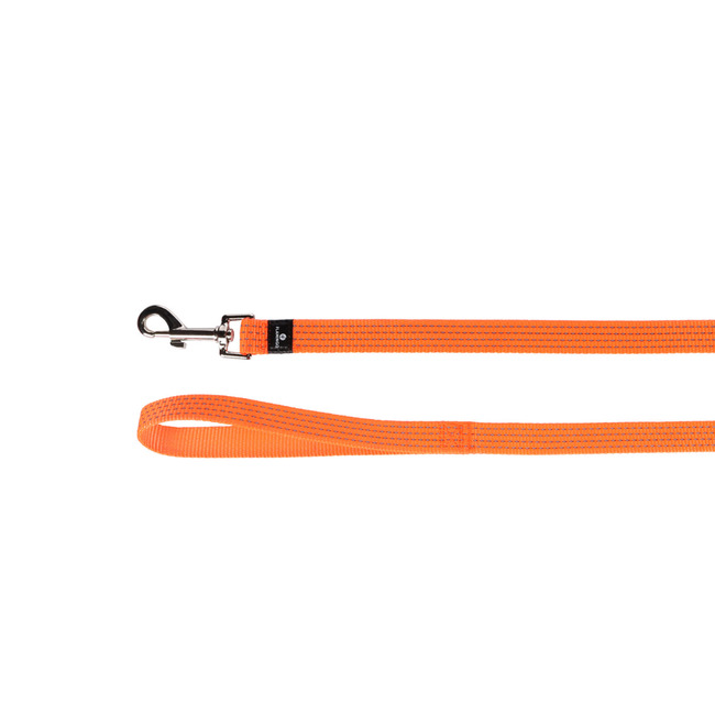 CORREA LEN NARANJA FLUO 1m 15mm FLAMINGO