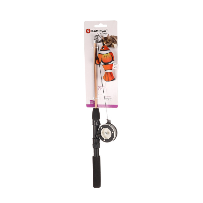 RODNEY CAÑA DE VEZ PEZ PAYASO 41CM FLAMINGO