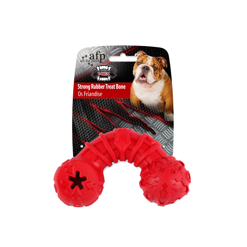 AFP MIGHTY REX - STRONG TREAT BONE RED