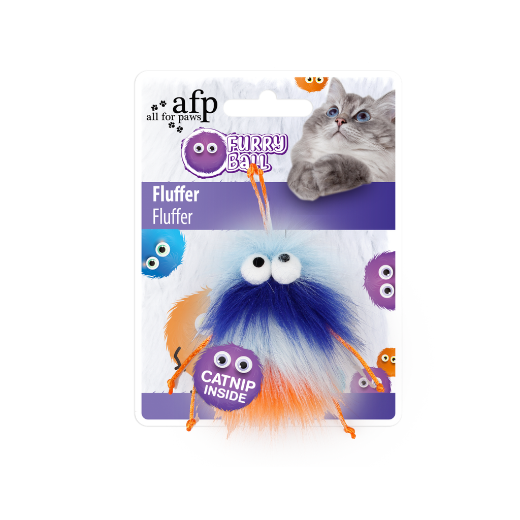 AFP FURRY BALL - FLUFFER - ORANGE