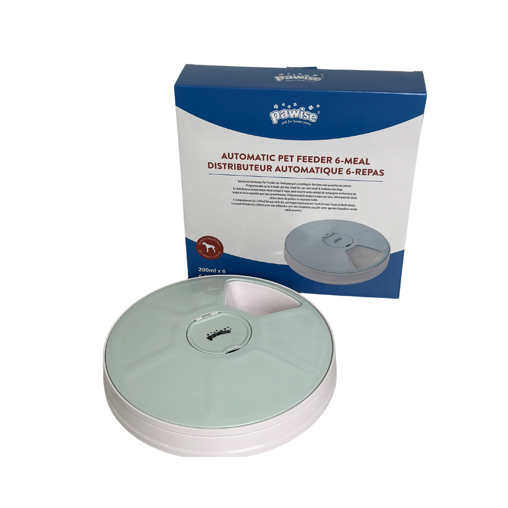 PAWISE AUTOMATIC FEEDER 6 MEAL